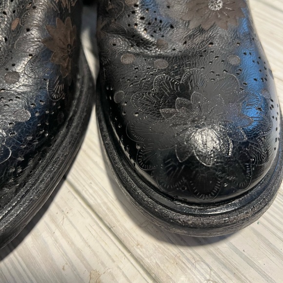 🔥AS98 ‘Jase’ Floral Leather Ankle Boots | Sz 41 9.5-10 - Picture 7 of 14